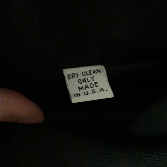 Red Kid 100% Genuine Leather Black Jacket - Picture 3 of 4